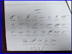 Signed Manchester United Football