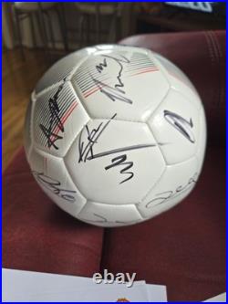 Signed Manchester United Football