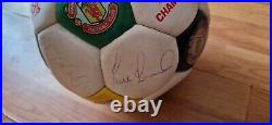 Signed Manchester United Football 1996 Era