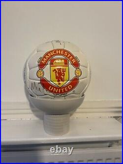 Signed Manchester United Football Ball 1998 Alex Ferguson And Whole Squad