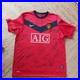 Signed Manchester United Home Shirt 09/10