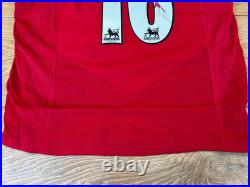 Signed Manchester United Keane No. 16 Believed To Be A Player Issue Shirt No COA