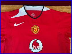 Signed Manchester United Keane No. 16 Believed To Be A Player Issue Shirt No COA