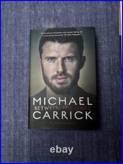 Signed Manchester United Roy Keane & Michael Carrick Books