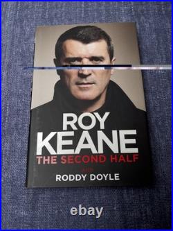 Signed Manchester United Roy Keane & Michael Carrick Books