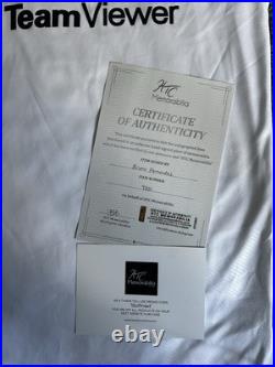 Signed Manchester United Shirt Bruno Fernandes Certificate of Authenticity