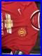Signed Manchester United Shirt Sir Bobby Robson