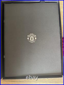 Signed Manchester United Shirt With Memorabilia Booklet Signed Manchester United Shirt With Memorabilia Booklet