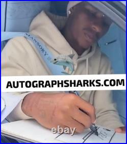 Signed Marcus Rashford Manchester United Autographed Shirt With COA See PROOF