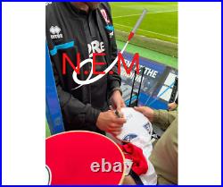 Signed Michael CARRICK Shirt Manchester United PROOF/COA