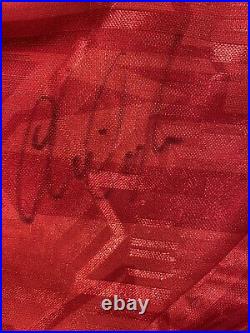 Signed Rare Manchester United Double 1994 Signed Umbro Home Shirt Scholes Keane