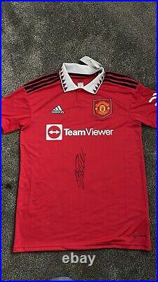 Signed Ronaldo Manchester United Shirt 21/22