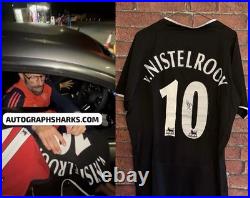 Signed Ruud Van Nistelrooy Manchester United Shirt With COA & PROOF VERY RARE