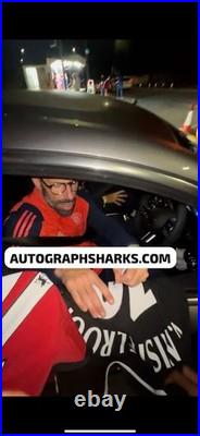 Signed Ruud Van Nistelrooy Manchester United Shirt With COA & PROOF VERY RARE