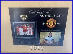 Signed Ryan Giggs Manchester United Memorabilia Limited Edition Framed Photo