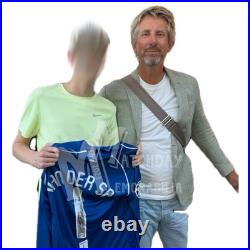 Signed VAN DER SAR Manchester United Football Shirt Memorabilia COA & Proof