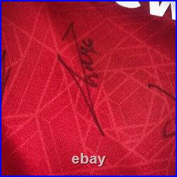 Signed manchester united shirt