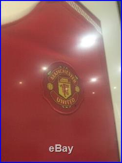 Sir Alex Ferguson Framed Signed Manchester United Shirt