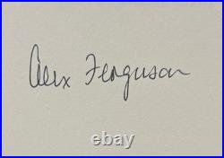 Sir Alex Ferguson Manchester United Legend'Leading'. Hand Signed First Edition Sir Alex Ferguson Manchester United Legend'Leading'. Hand Signed First Edition