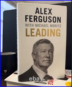 Sir Alex Ferguson Manchester United Legend'Leading'. Hand Signed First Edition Sir Alex Ferguson Manchester United Legend'Leading'. Hand Signed First Edition