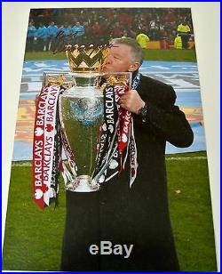 Sir Alex Ferguson SIGNED Autograph 12X8 Photo Manchester United Football & COA