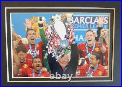 Sir Alex Ferguson Signed Manchester United Shirt- Comes With a COA & Proof Sir Alex Ferguson Signed Manchester United Shirt- Comes With a COA & Proof