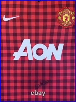 Sir Alex Ferguson Signed Manchester United Shirt- Comes With a COA & Proof Sir Alex Ferguson Signed Manchester United Shirt- Comes With a COA & Proof