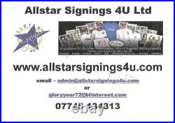 Sir Alex Ferguson Signs Juan Sebastian Veron Signed Manchester United Photo COA