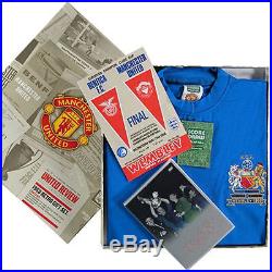 Sir Bobby Charlton Signed Manchester United 1968 Ecf Shirt Box Set See Proof