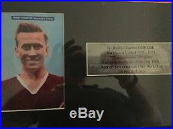 Sir Bobby Charlton signed Manchester United Shirt with COA