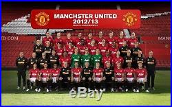 Team Signed Manchester United Shirt 2012/13 Premier League Winners