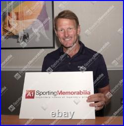 Teddy Sheringham Signed Manchester United Shirt Home, 1999-00 Teddy Sheringham Signed Manchester United Shirt Home, 1999-00