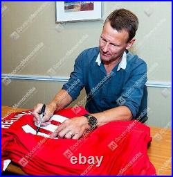 Teddy Sheringham Signed Manchester United Shirt Number 10 Gift Box