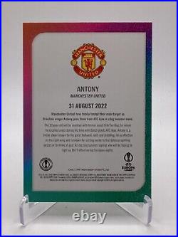 Topps Summer Signings 2022 Auto Antony Manchester United 2/5
