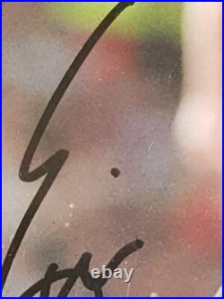 Vintage Eric Cantona Hand Signed Autographed Photo Manchester United Era