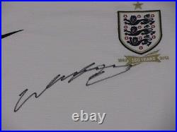 WAYNE ROONEY Signed ENGLAND Jersey World Cup + PSA DNA COA BUY 100% GENUINE