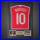 WAYNE ROONEY signed Manchester United 2008 Champions League Framed Shirt £199