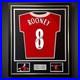 Wayne Rooney Hand Signed 2002-04 Deluxe Framed Manchester United Shirt £225