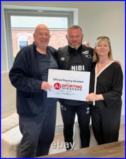 Wayne Rooney Hand Signed 2002-04 Deluxe Framed Manchester United Shirt £225