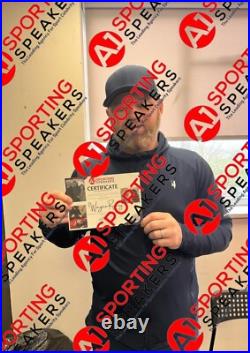 Wayne Rooney Hand Signed 2010/11 Framed Manchester United Shirt With COA £185