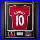Wayne Rooney Hand Signed 2012/13 Deluxe Framed Manchester United Shirt £225