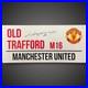 Wayne Rooney Hand Signed Street Sign Manchester United Old Trafford £99