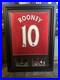 Wayne Rooney Manchester United Framed Shirt Premier League 2011/12