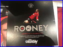 Wayne Rooney Manchester United Limited Edition Box Set Signed Shirt New Unopened