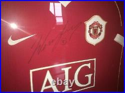 Wayne Rooney Manchester United Signed Framed 2005-06 Home Shirt & Aoc