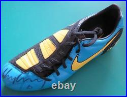 Wayne Rooney Signed Football Boot Derby County Manchester United England AFTAL