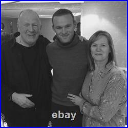 Wayne Rooney Signed Football Boot Manchester United In A Dome Frame £259