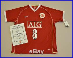 Wayne Rooney Signed Manchester United 06/07 #8 Home Shirt Autograph Man Utd COA