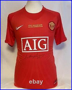 Wayne Rooney Signed Manchester United Football Shirt £125