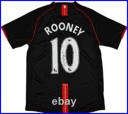 Wayne Rooney Signed Manchester United Jersey Beckett COA